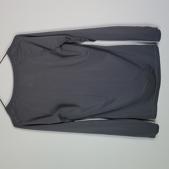 UNDER Armour heatgear gray sx fitted athletic long sleeve shirt - Picture 4 of 5